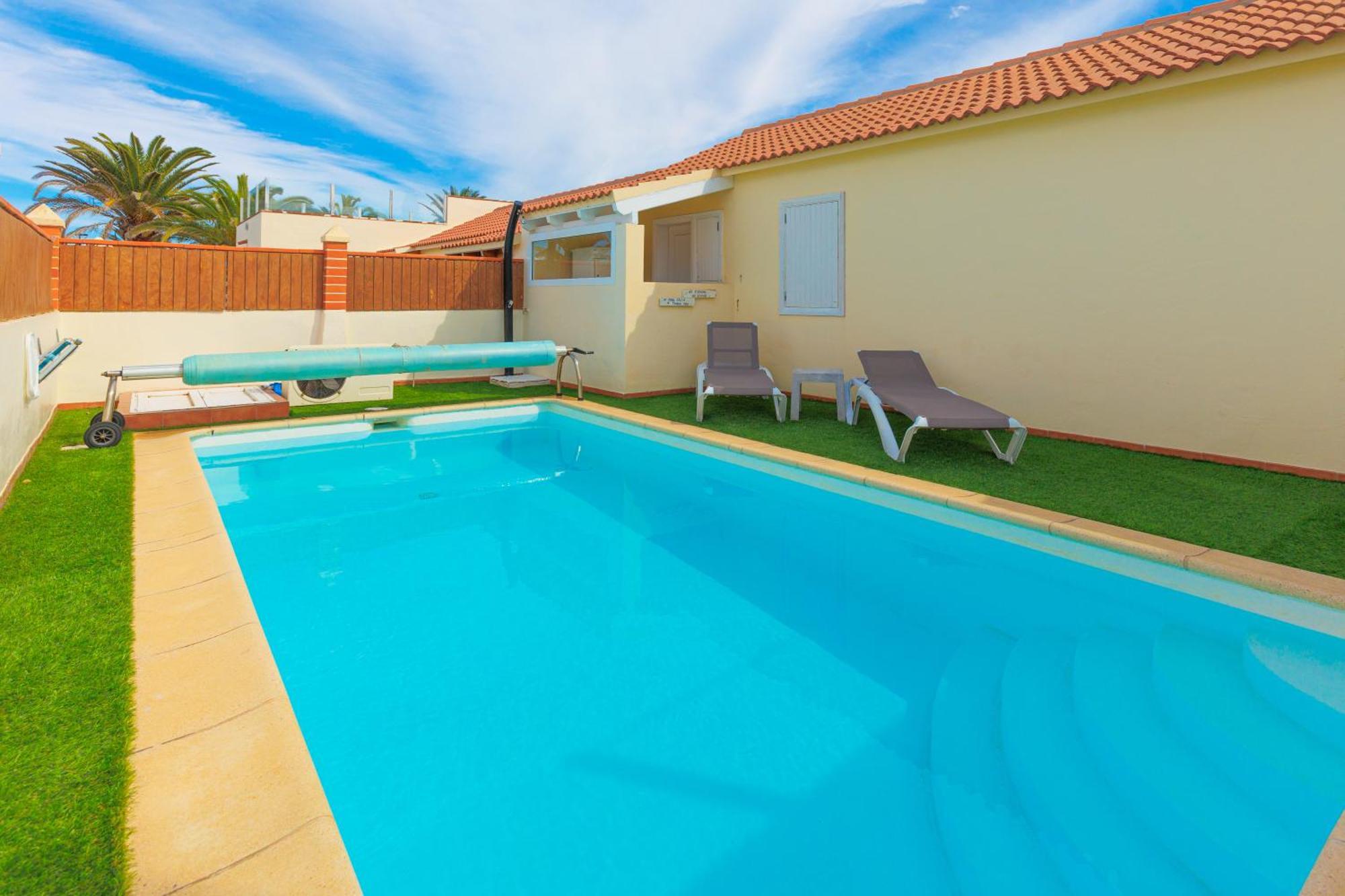 Private Villa With Heated Pool & Terrace See View Corralejo Zewnętrze zdjęcie